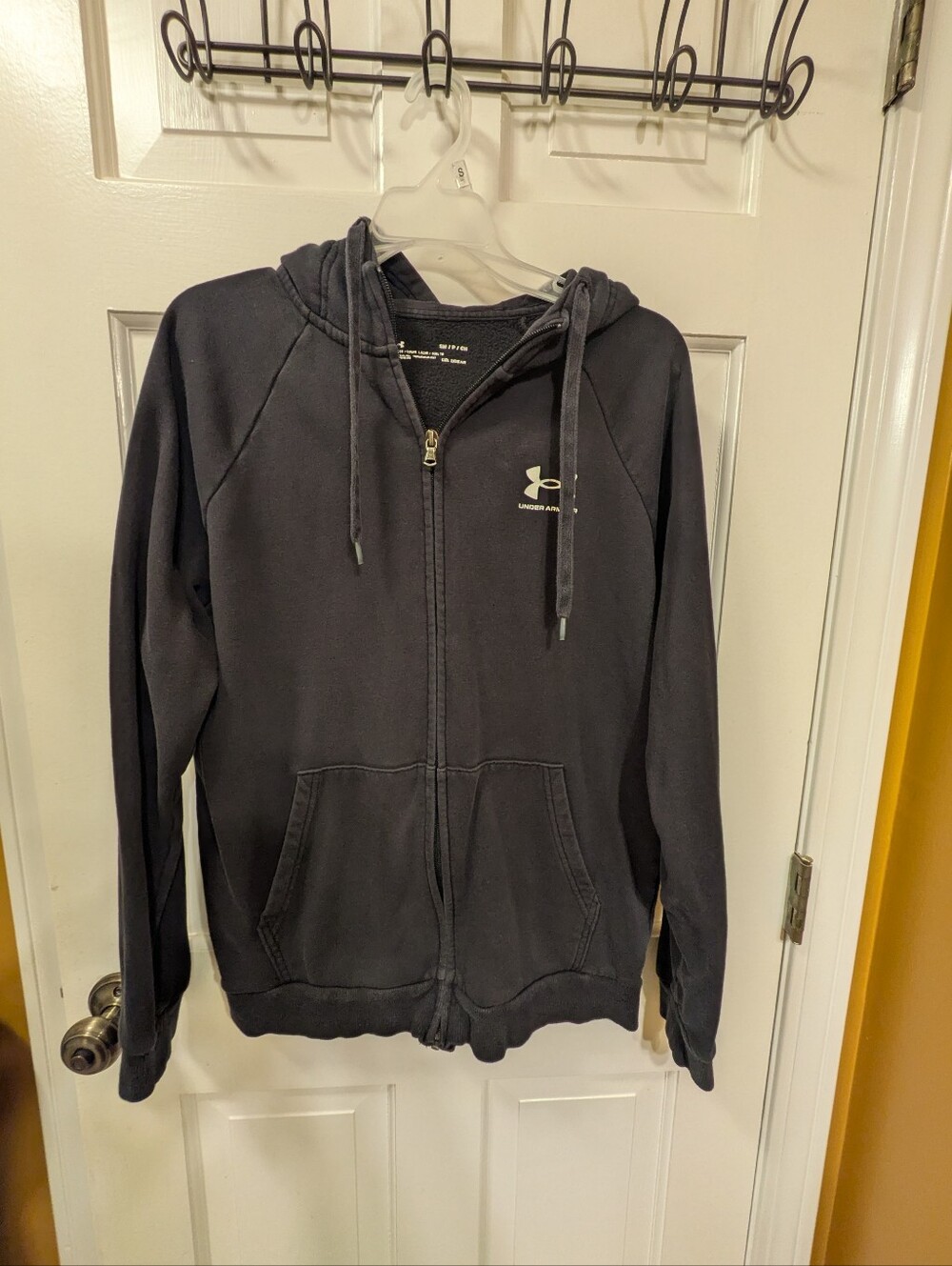 Under Armour Men's Black Full-Zip Hoodie